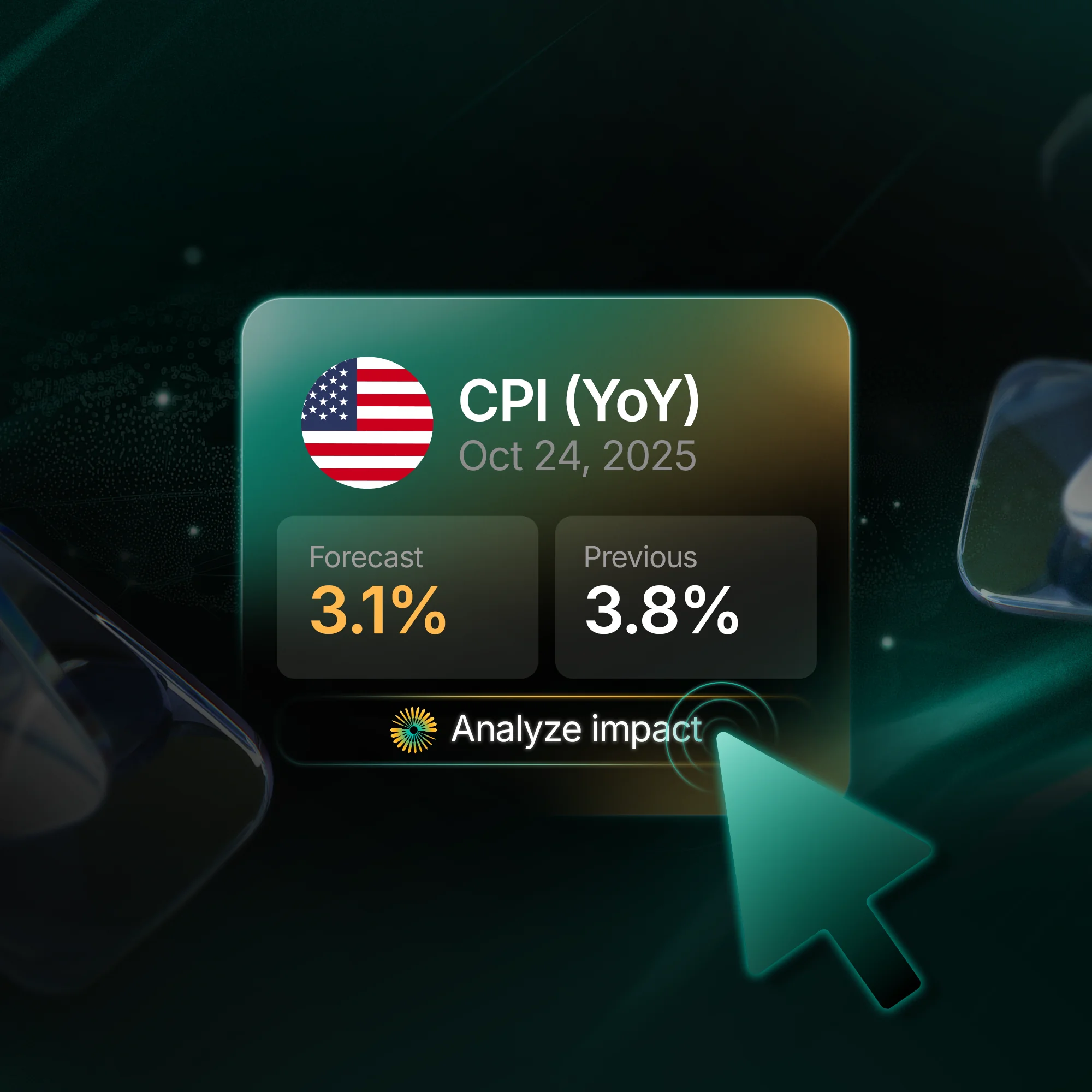 One-Click High-Impact News Analysis